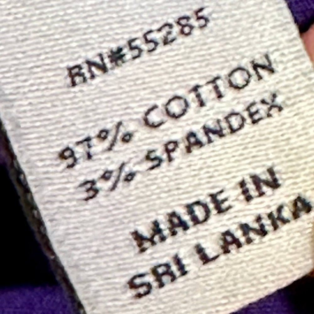 Express Classic Solid Stretch Cotton 1mx Dress Sh… - image 4